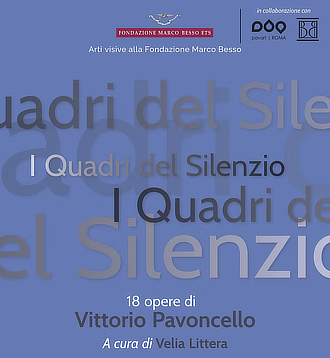 mostra FondazioneMarcoBessoEts IQuadriDelSilenzio