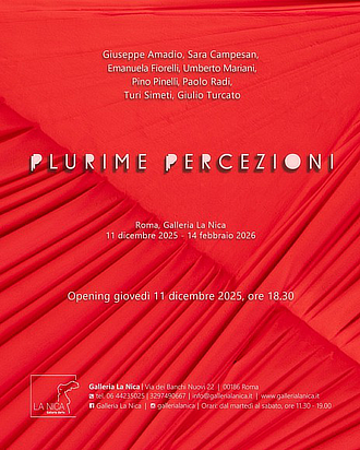 mostra GalleriaLaNica PlurimePercezioni