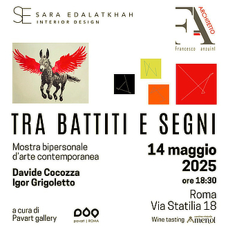 mostra GalleriaPavart TraBattitiESegni