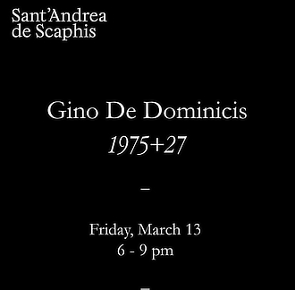 mostra SantAndreaDeScaphis GinoDeDominicis