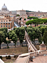 Passetto di Borgo aerea