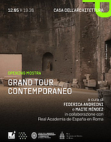 mostra AcquarioRomano GrandTourContemporaneo