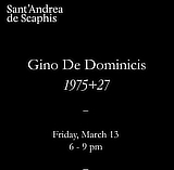 mostra SantAndreaDeScaphis GinoDeDominicis