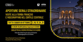 evento MuseoEtruscoVillaGiulia AperturaSerale