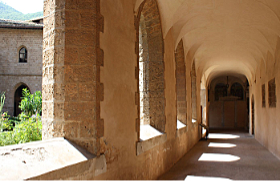 MonasteroSantaScolasticaSubiaco chiostroGotico
